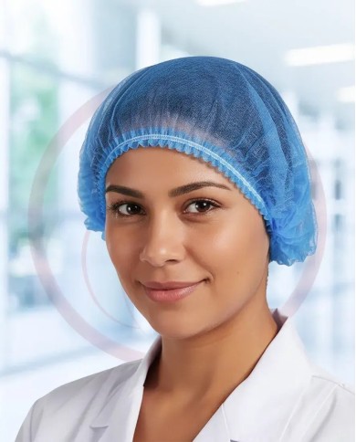 GORRO DE ENFERMERA, TIPO ACORDEON X 100
