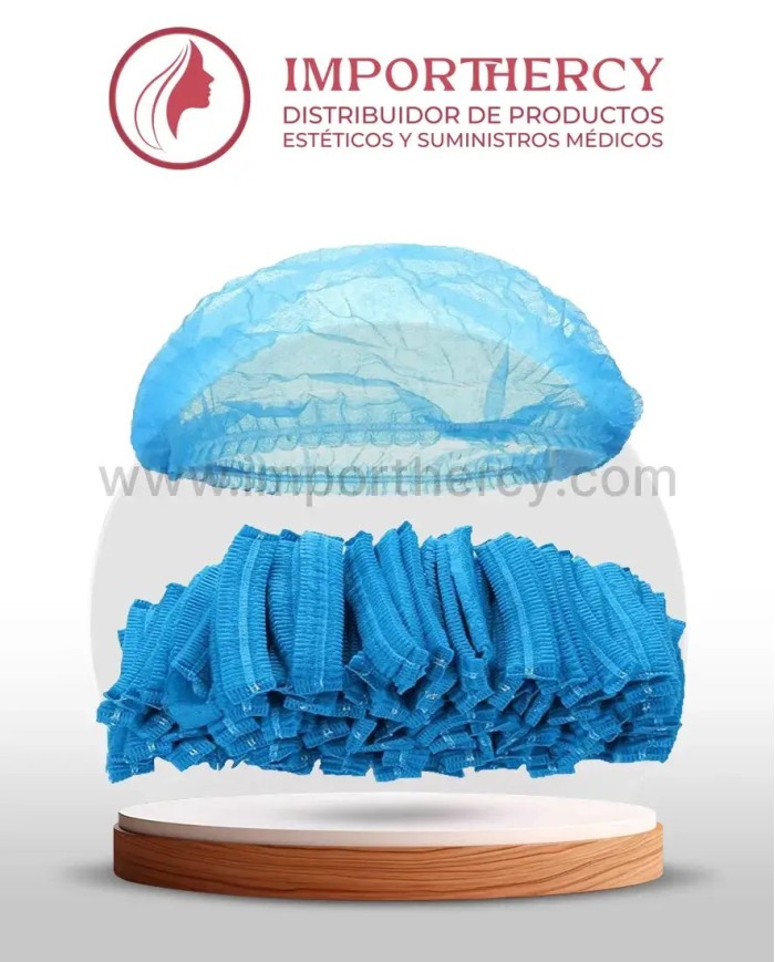 GORRO DE ENFERMERA, TIPO ACORDEON X 100