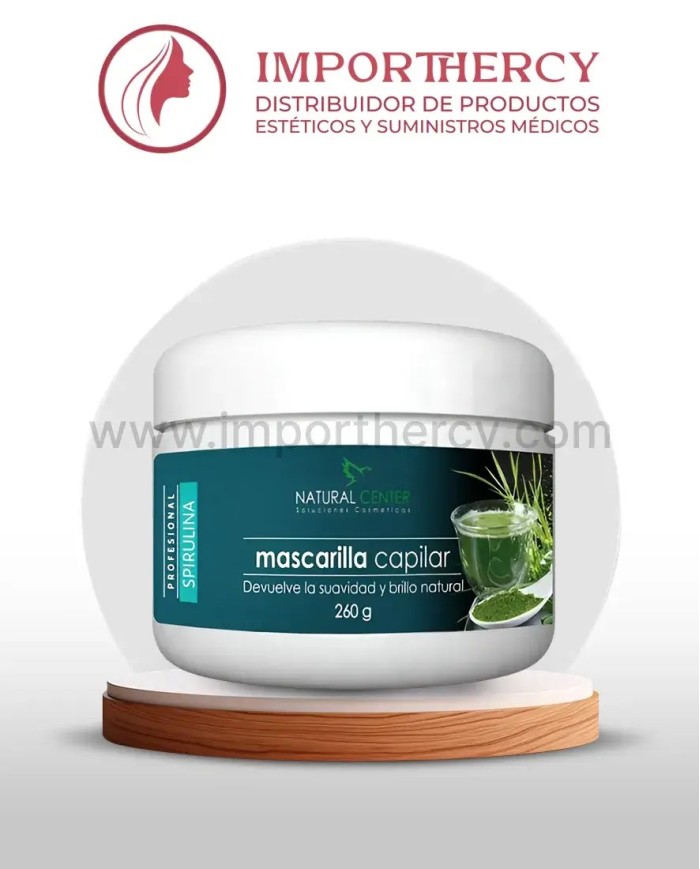 MASCARILLA CAPILAR DE SPIRULINA DE 250G