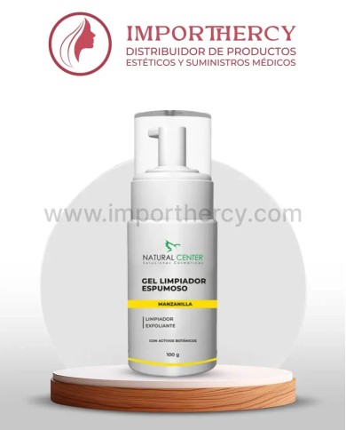 GEL LIMPIADOR ESPUMOSO MANZANILLA 100G