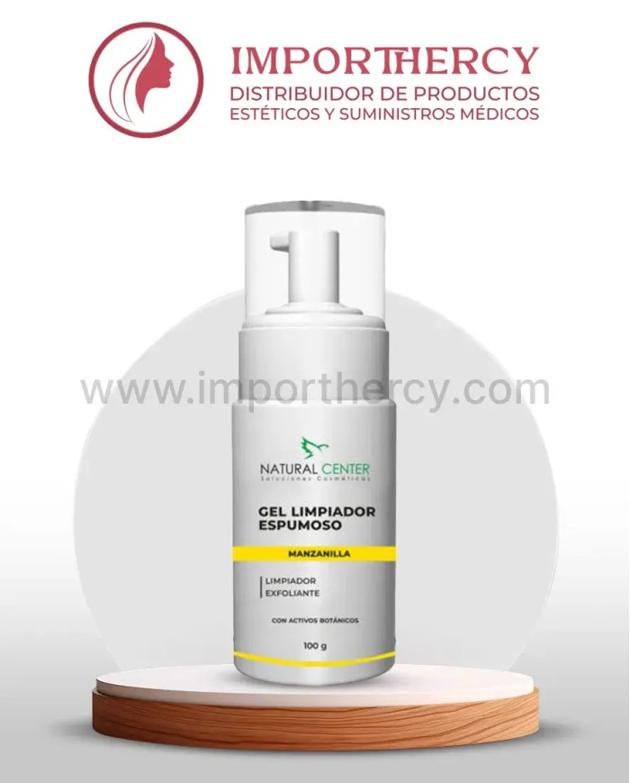 GEL LIMPIADOR ESPUMOSO MANZANILLA 100G