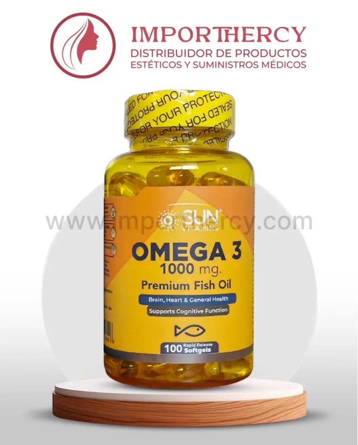 OMEGA  III 1000MG(ACEITE DE PESCADO) FCO X 100 CAP U,S.A