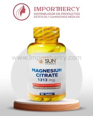 MAGNESIUM CITRATE 1313 MG(MAGNESIUM ELEMENTAL 210MG) FCO X 90 TABLETAS