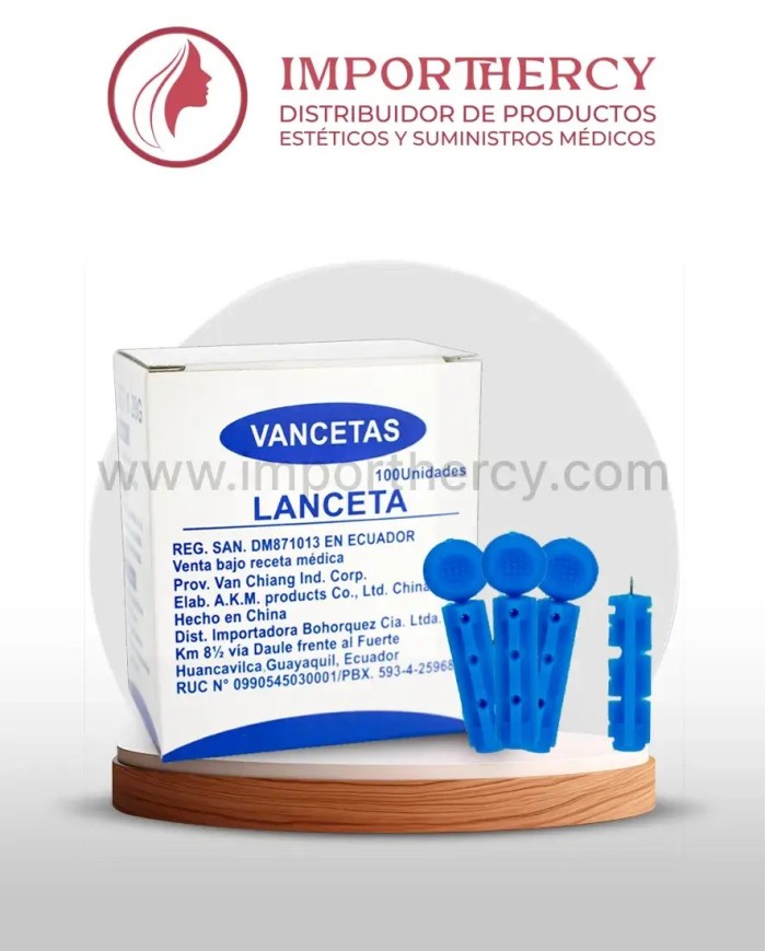 LANCETAS 28G CAJA X 100