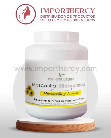 MASCARA HIDROPLASTICA MANZANILLA Y TE VERDE 500G