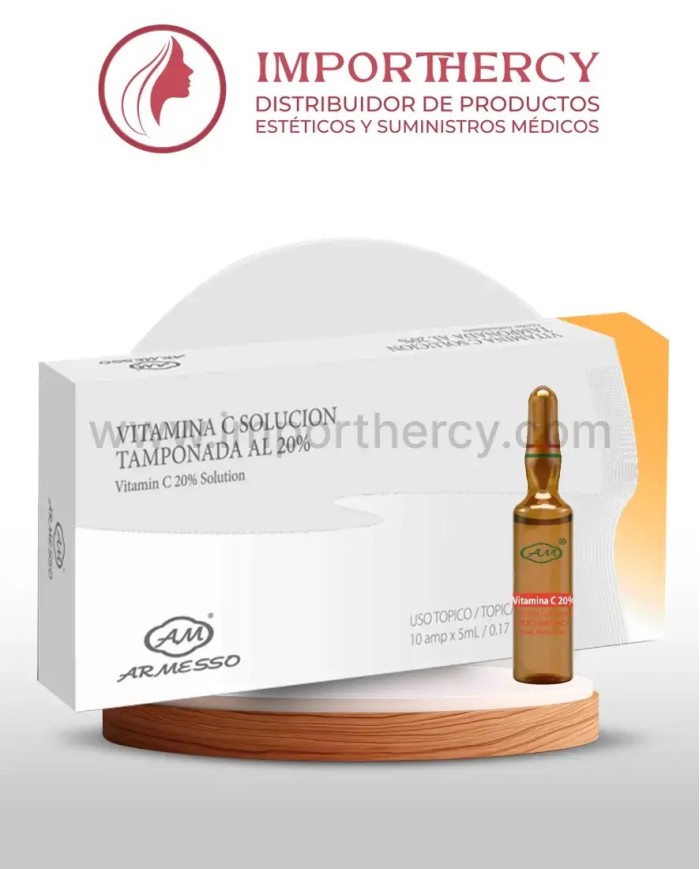 VITAMINA C 20% AMP X 5ML